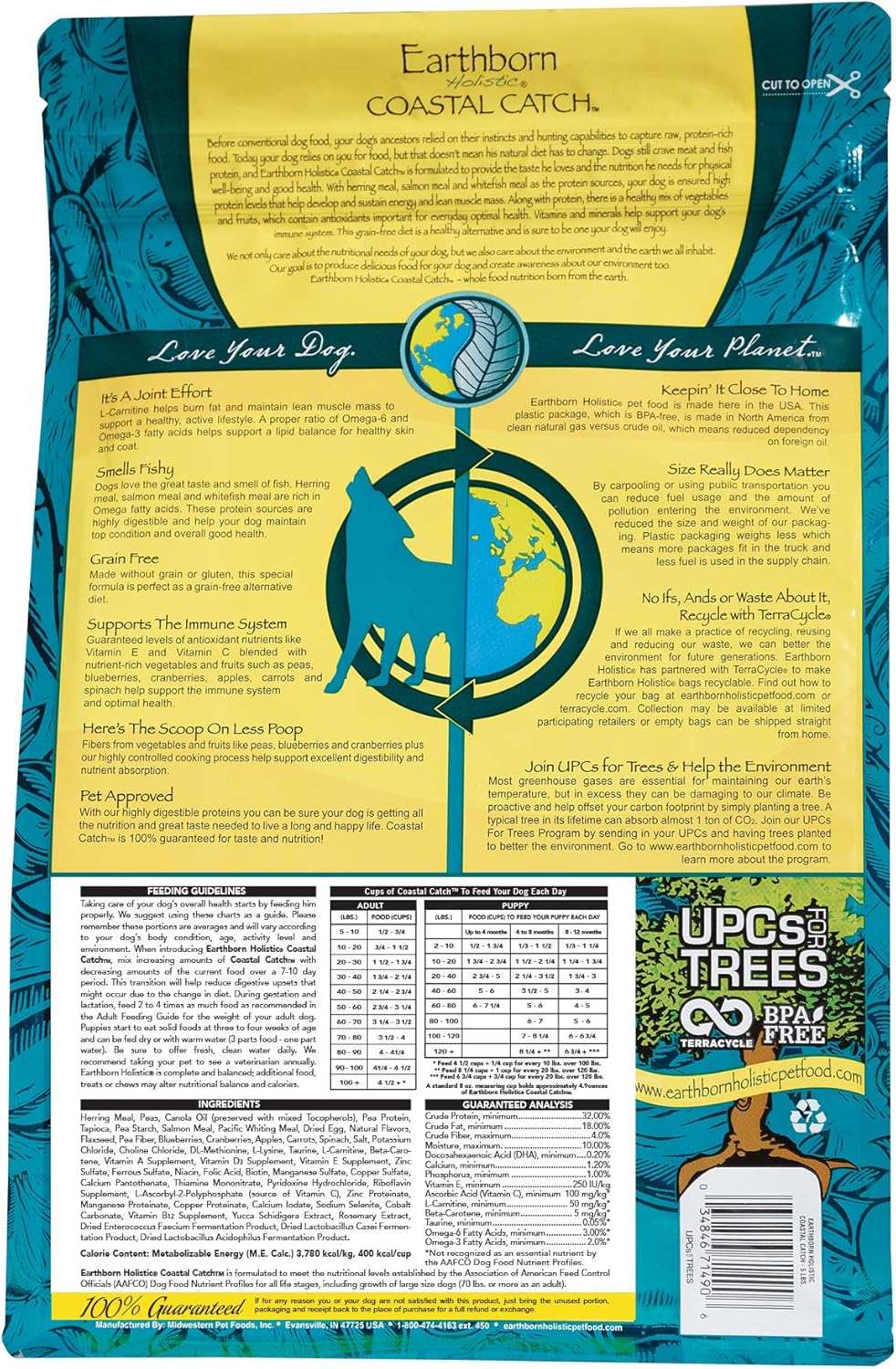 earthborn holistic coastal catch 12kg