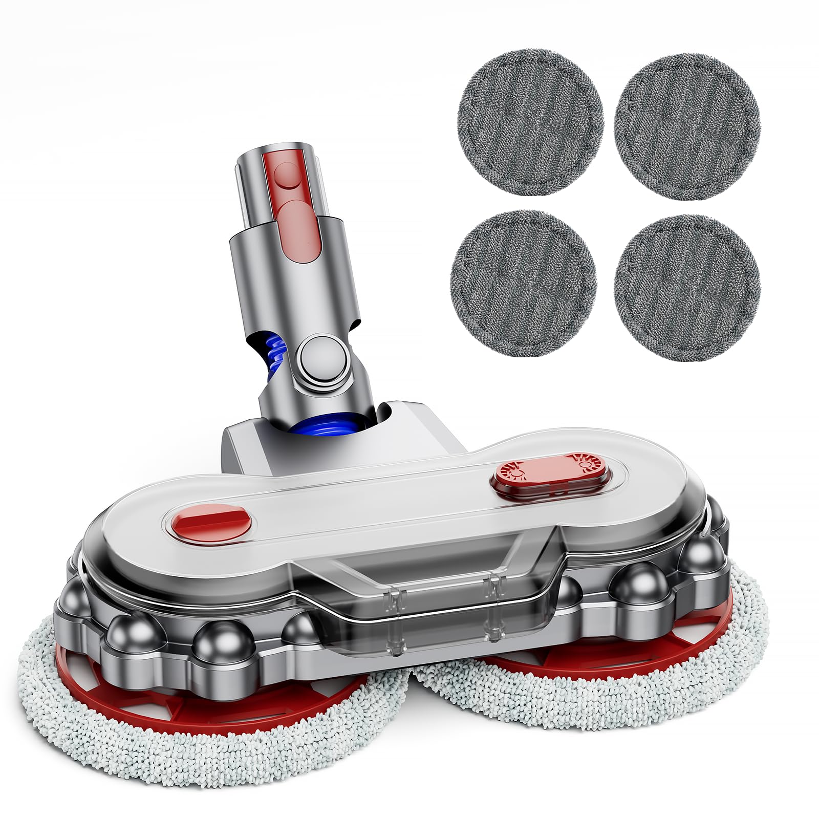 Photo 1 of MYUAKO Mop Head for dy-Son V7/V8/V10/V11/V12/V15 Vacuum Cleaners, Electric Floor Mop with Removable Water Tank, Wet Mop Head Attachment Wet and Dry