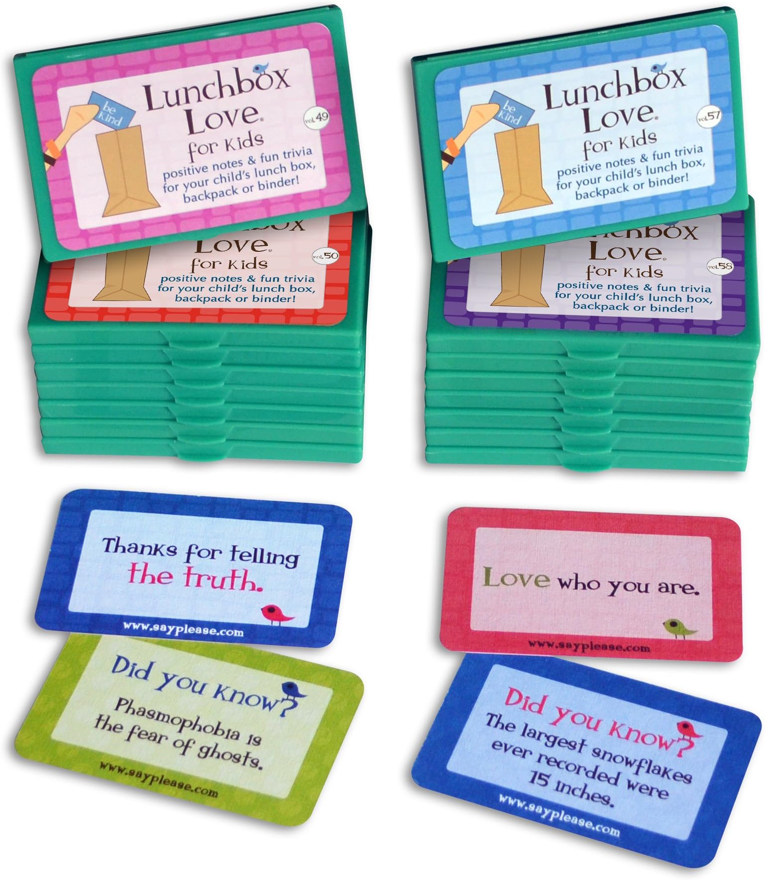 Lunchbox Love Notes Saver Set - (4 packs of 12 cards)