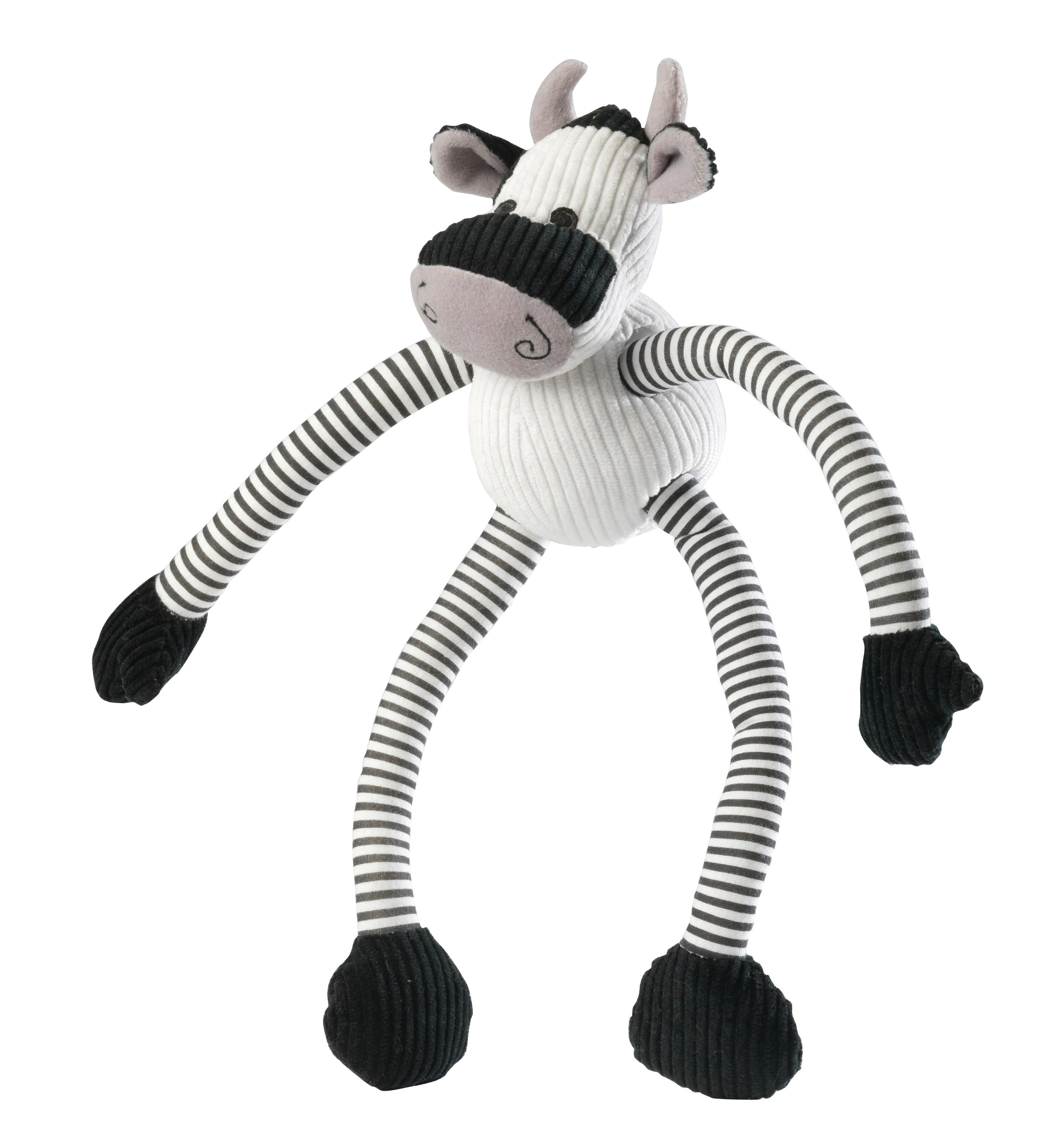 House of Paws Cow Long Legs Cord Toy
