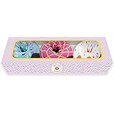 1SOCK2SOCKWomen's Donut Crew Cotton Fun Socks, Cute Multipack Gift Box for Women