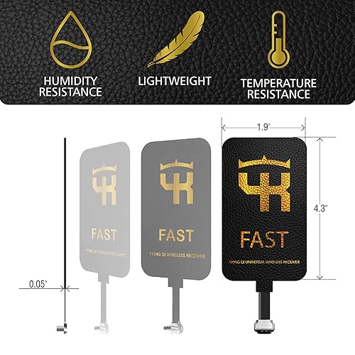 2000 Mah Qi Receiver Type C for Samsung Galaxy A Series A72 A71