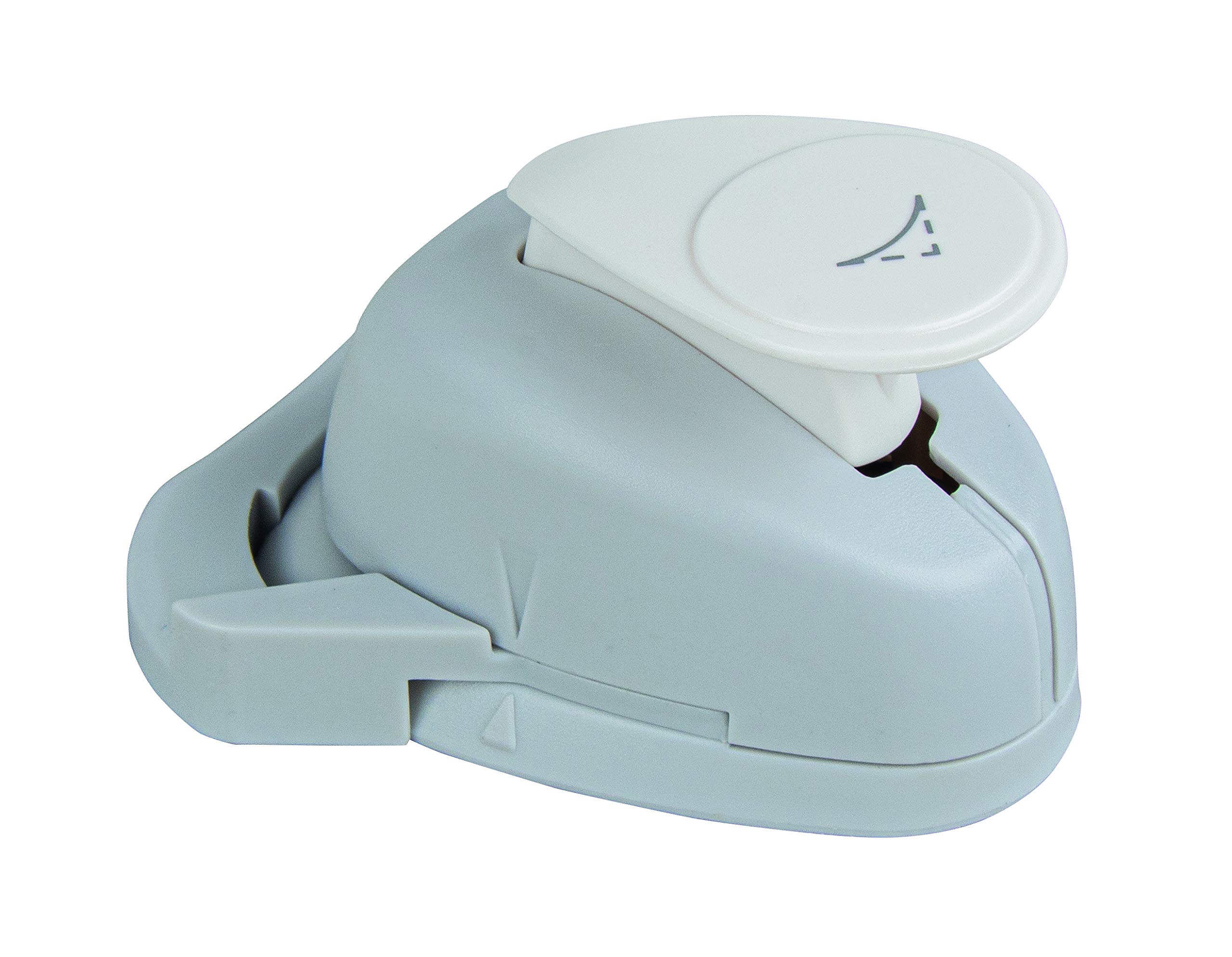 Rayher Corner Punch Blossom – 1 Inch, Ideal For Paper/Card Up To 220 g/m², Plastic, Orange, 1,6 cm