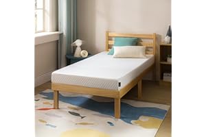 ZINUS 5 Inch Green Tea Essential Memory Foam Twin Mattress Size, Bed-in-a-Box, Affordable Mattress, CertiPUR-US Certified