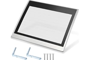 POOLKEY UPGRADED W11101504 Washer Lid Assembly Replacement Compatible With Maytag Washer Lid, WP8563965 Left Lid Hinge & WP8572974 Right Lid Hinge & 4 Screws W11404293, Replaces W11256781 W10843975 W11082611