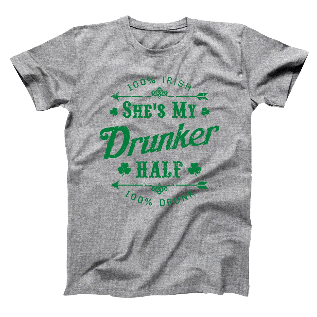  Shes My Drunker Half Basic Gray Xxxxxx T Shirt
