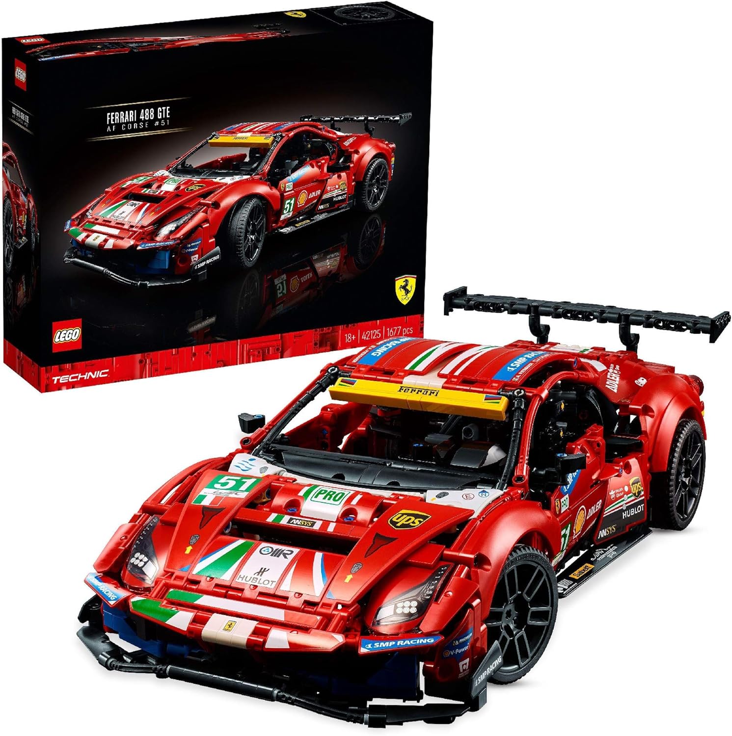 LEGO 42125 Technic Ferrari 488 GTE “AF 
