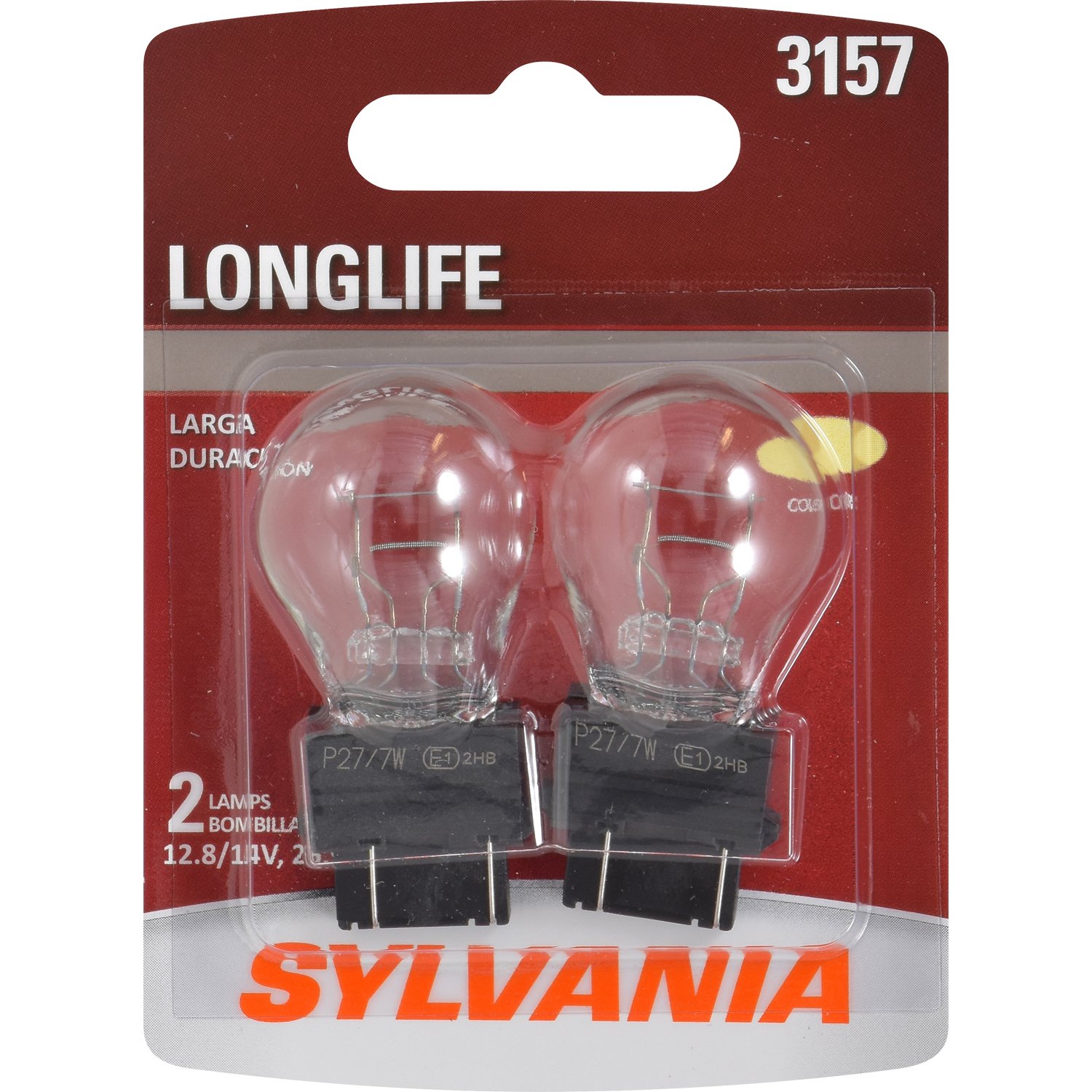 SYLVANIA 2357A Basic Miniature Bulbs – Pack Of 2, Direct Replacement For Automotive & Indicator Lights