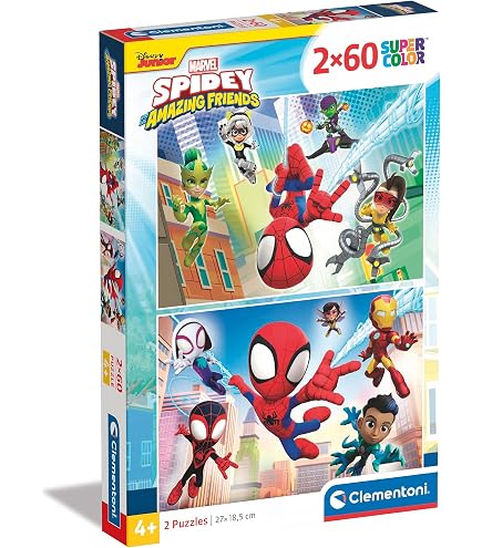 Ravensburger 22594 Spidey et Ses Incroyables Amis - Allons-y, Spidey Team ! - Jeu à emporter pour 2 à 4 Joueurs âgés de 4 Ans et Plus : Oppolzer, Anna, Kloß, Stefan Ravensburger 22594 Spidey et Ses Incroyables Amis - Allons-y, Spidey Team ! - Jeu à emporter pour 2 à 4 Joueurs âgés de 4 Ans et Plus : Oppolzer, Anna, Kloß, Stefan
