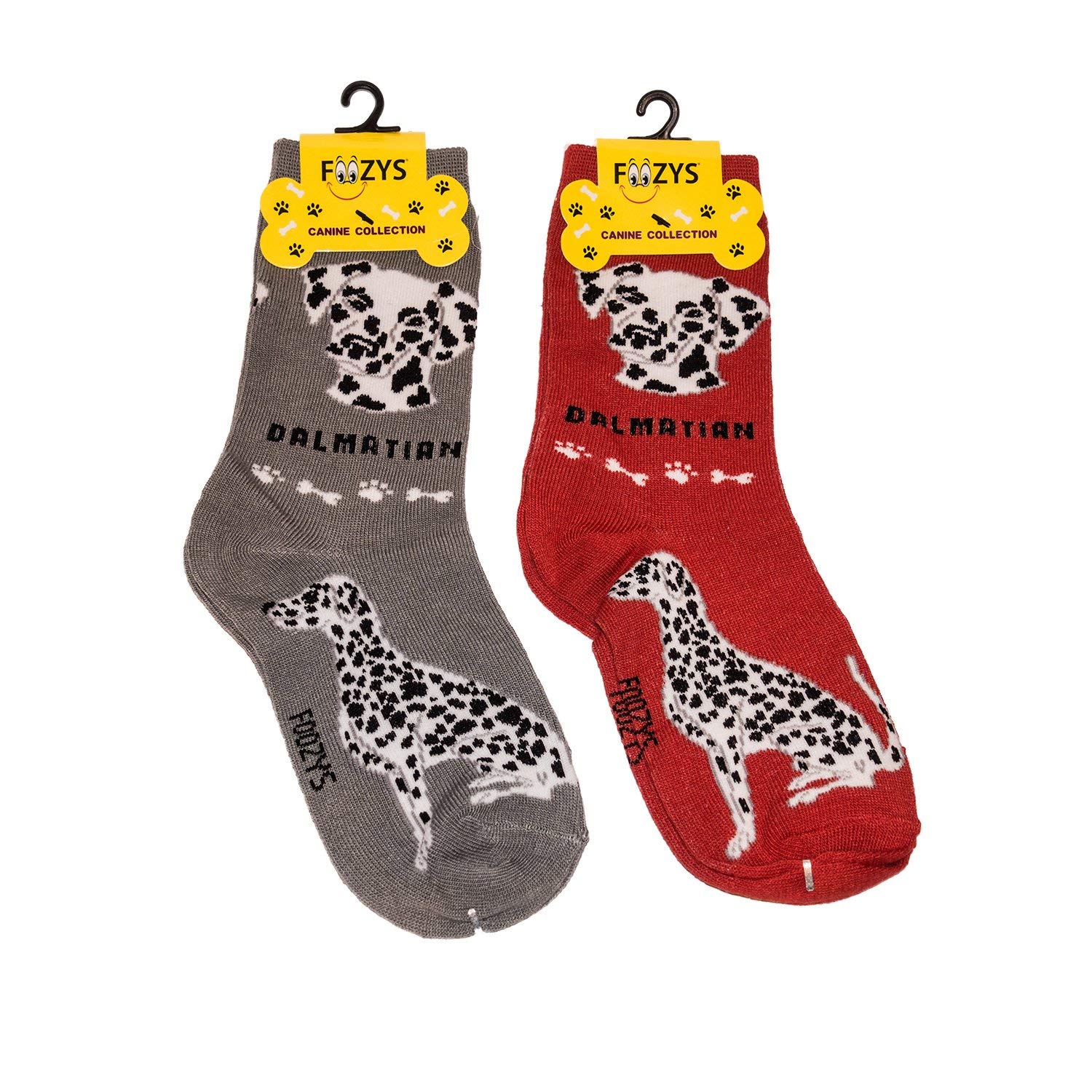 FoozysUnisex Crew Socks | Canine/Dog Collection | Dalmatian