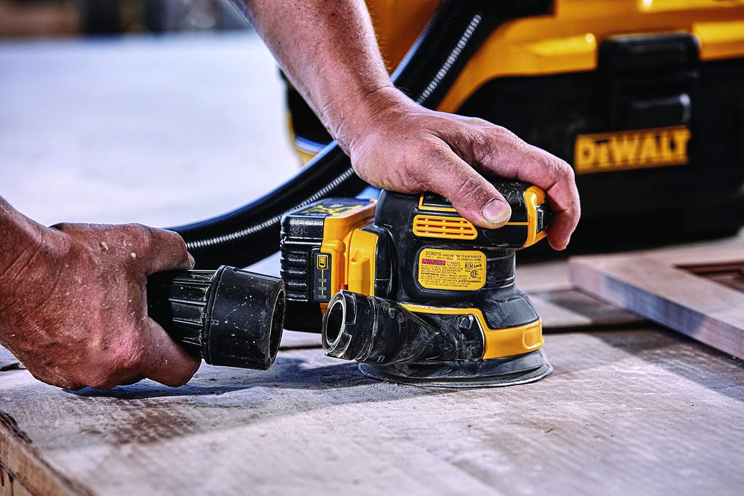 DEWALT 20V MAX Orbital Sander, Tool Only (DCW210B) - - 