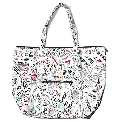 Foldable Shopping Handbag, Travel Bag (Color & Print may vary as per availability)