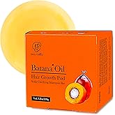BEAUT’E SEOUL Batana Oil Shampoo Bar for Hair Growth – Cold-Pressed Batana Oil from Honduras, Natural Herbal Blend, PHA Scalp Exfoliating Cleanser, Sulfate-Free, pH Balanced, 3.52oz