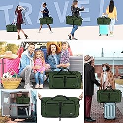 Fmeida 65L Duffle Bag with Shoes