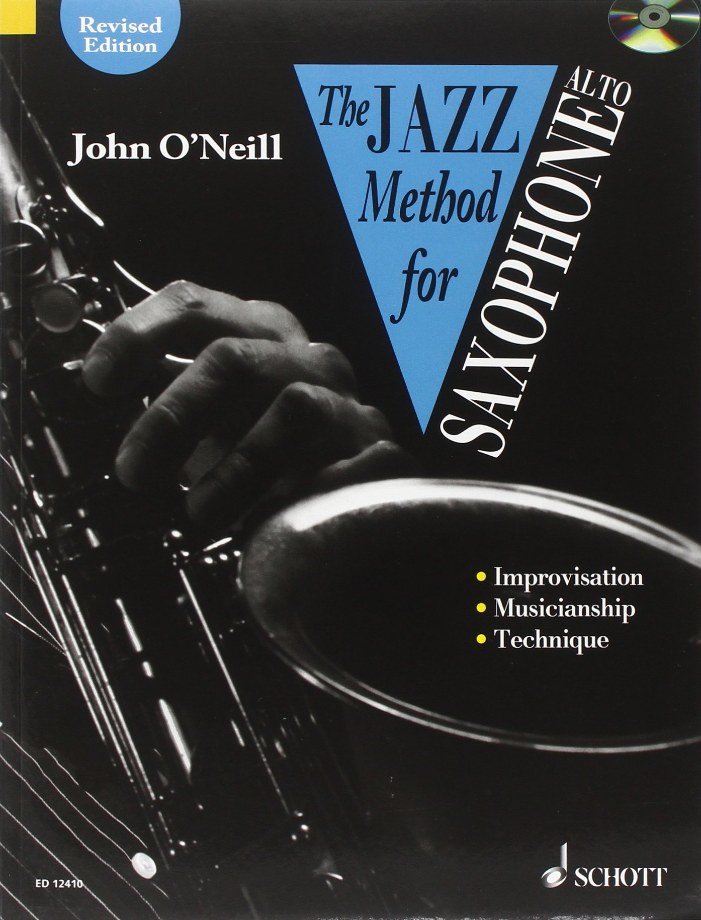 Jazz Method for Saxophone (with Audio CD) for Alto Saxes