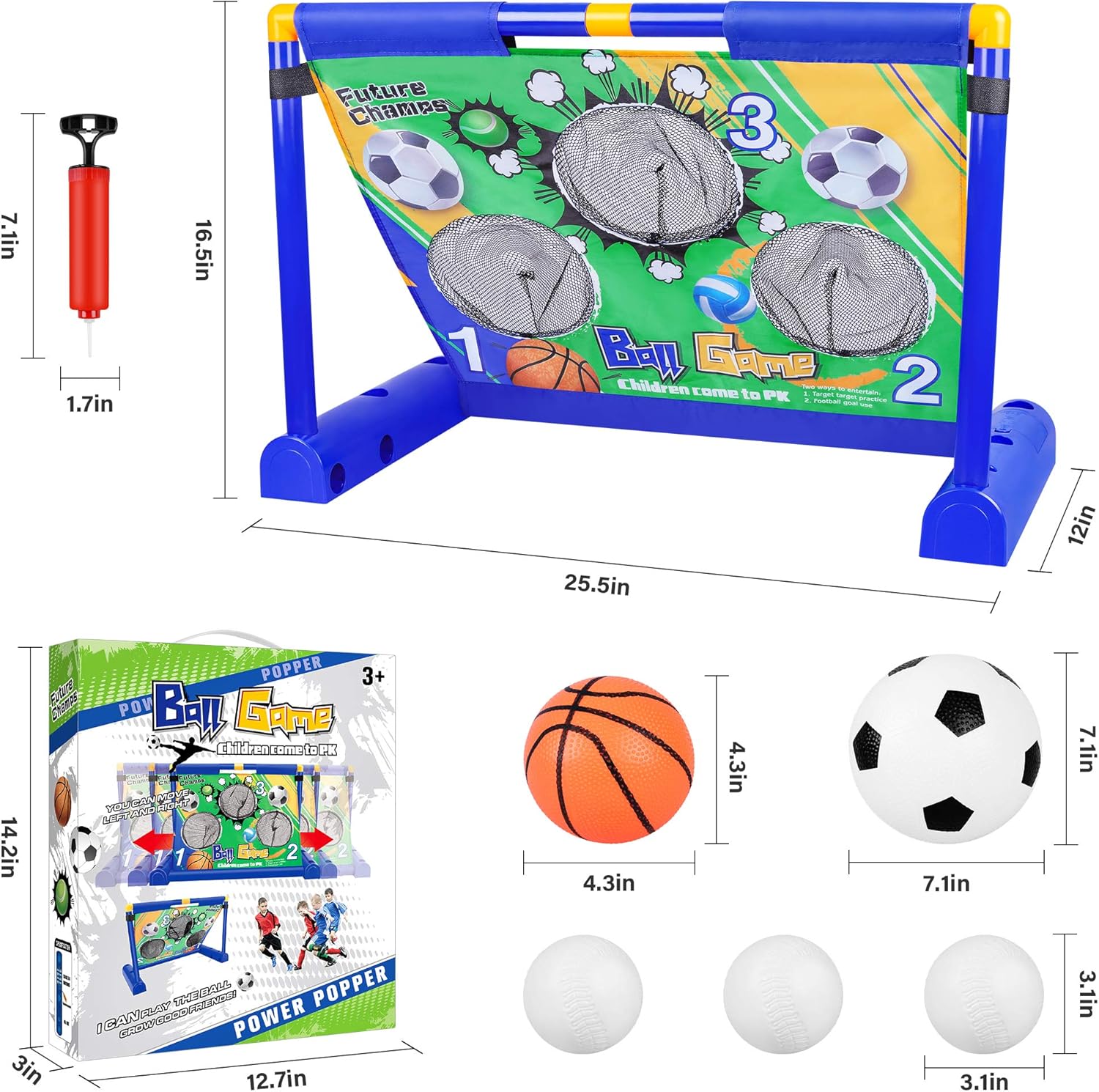 hover soccer ball target