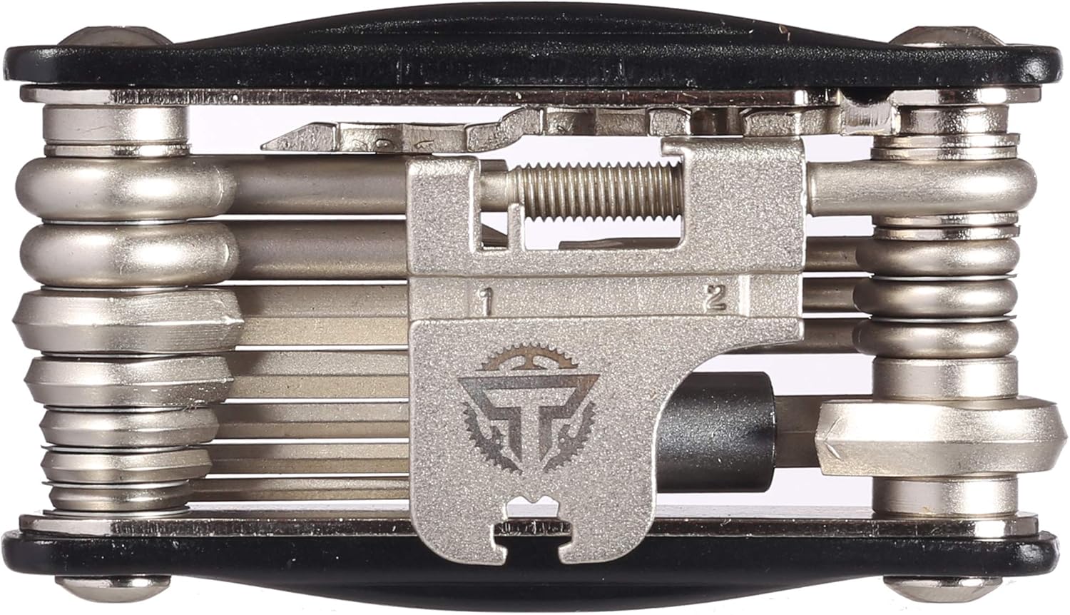 Turbulent Universal Bike Multitool - The Ultimate 23 in 1 Portable Sized Tool Kit with Chain Breaker, Allen Keys, Spoke Tool and More - Heavy Duty Multi Function Bicycle Repair Tool: Home Improvement