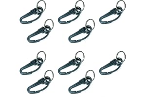 Promar AC-350: Bait Cage Snaps - 10 Pack, Black, One Size