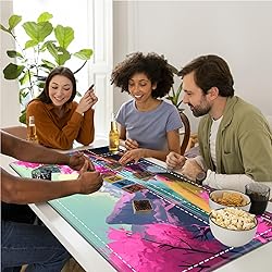 Playmat with Zones for MTG Magic The Gathering, 24