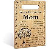 Gifts for Mom, Mother Bamboo Cutting Board from Daughter Son, Mother's Day Birthday Christmas Gifts For Best Mom, Home Kitchen Decorations, Wooden Charcuterie Cutting Boards -54