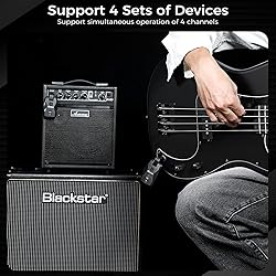 Asmuse Wireless Guitar System 2.4GHz Guitar