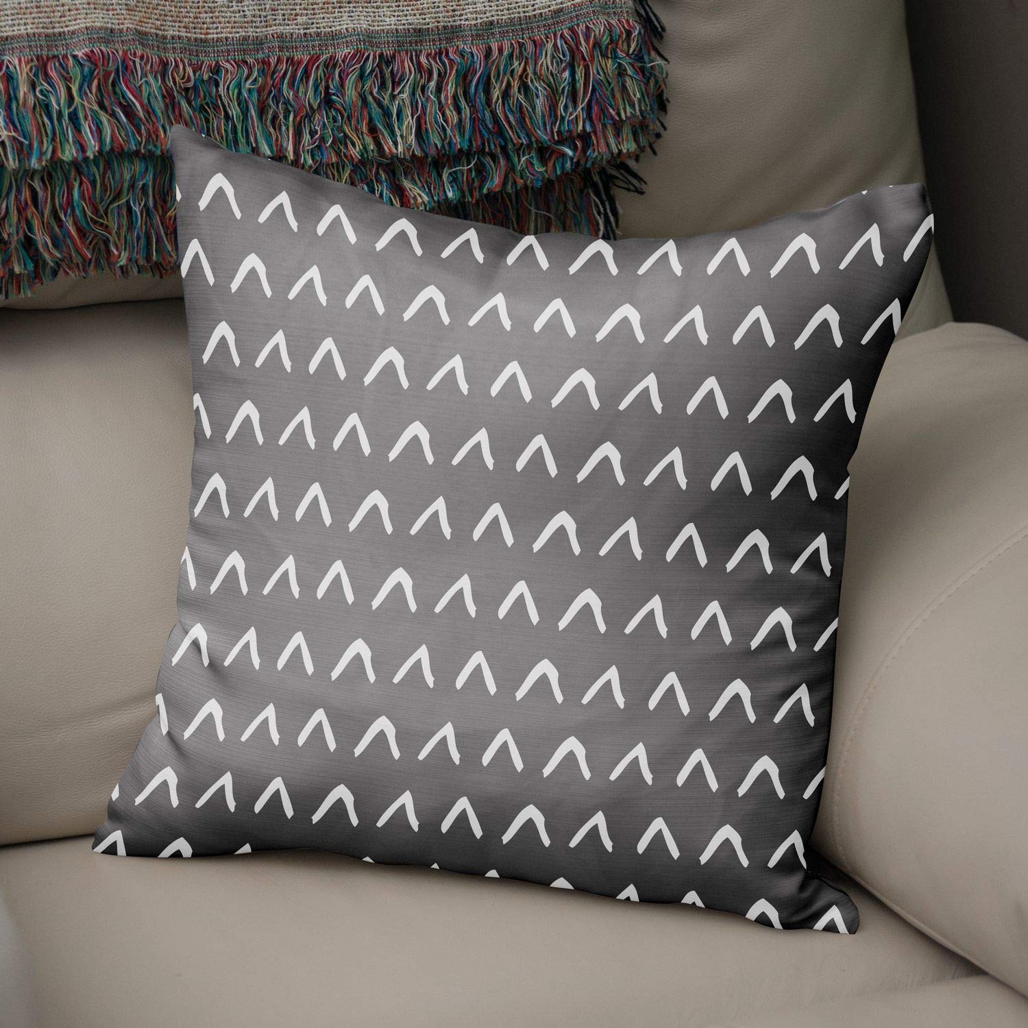 Bonamaison Decorative Cushion Cover, Polycotton, Multicolor, Standard