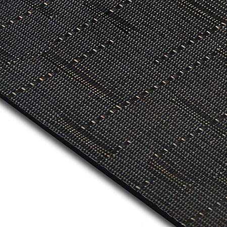 casa pura Design Bodenschutzmatte Ferrara in 6 Größen | dekorative Unterlegmatte für Bürostühle oder Sportgeräte (120 x 90 cm