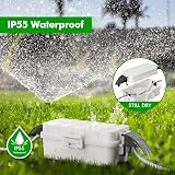 [Restmo] 2 Pack Weatherproof Electrical Box IP55 Indoor/Outdoor Cover view 3