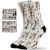 ZZRIUP Dogs Socks for Women & Men, Novelty Gifts for Dog Lovers