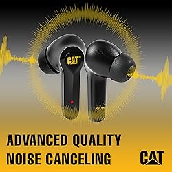 CAT Bluetooth Noise Canceling Ear Buds - Rugged