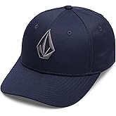 Volcom Unisex-Adult Quarter Twill Hat – 6-Panel Adjustable Snapback Baseball Cap with Stone Logo