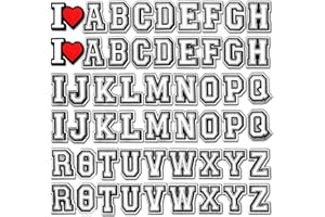 FANNODAY 56PCS Double Letter Shoe Charms for Crocs, Alphabet Charms with 'I Heart' and Hashtag Symbols for Sandals Decorations, Letter Shoe Charms Pack for Boys Girls Women Men Gift Party
