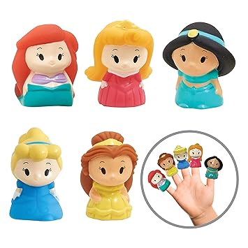 Amazon.com: Marionetas de dedo de princesa Disney – Favores de fiesta, educativos, premios en el aula, juguetes de baño: Baby