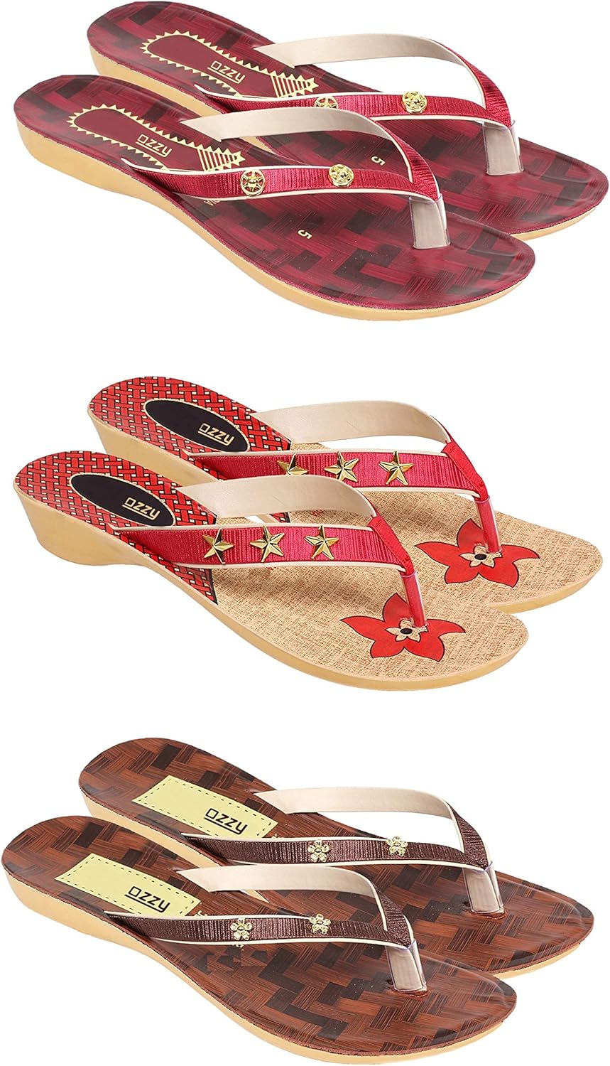 OZZY Combo Slipper for Women Gift by Someone Amazon.in Shoes & Handbags