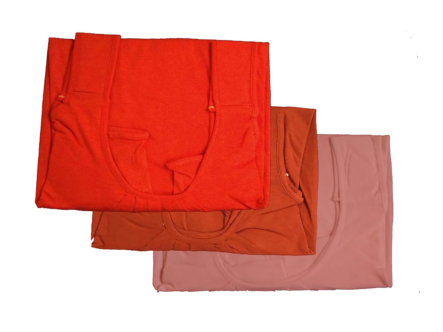 ladies sleeveless nighty slip, free size, pack of 2, random color based on stock