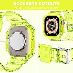 XYF Compatible for Crystal Clear Apple Watch