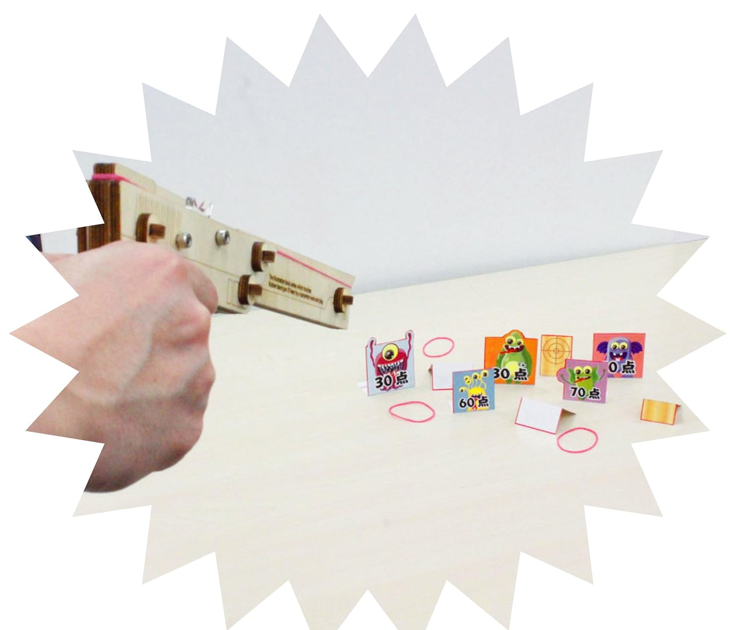 割り箸鉄砲の作り方 かっこいい最強ガトリングで的を連射 簡単