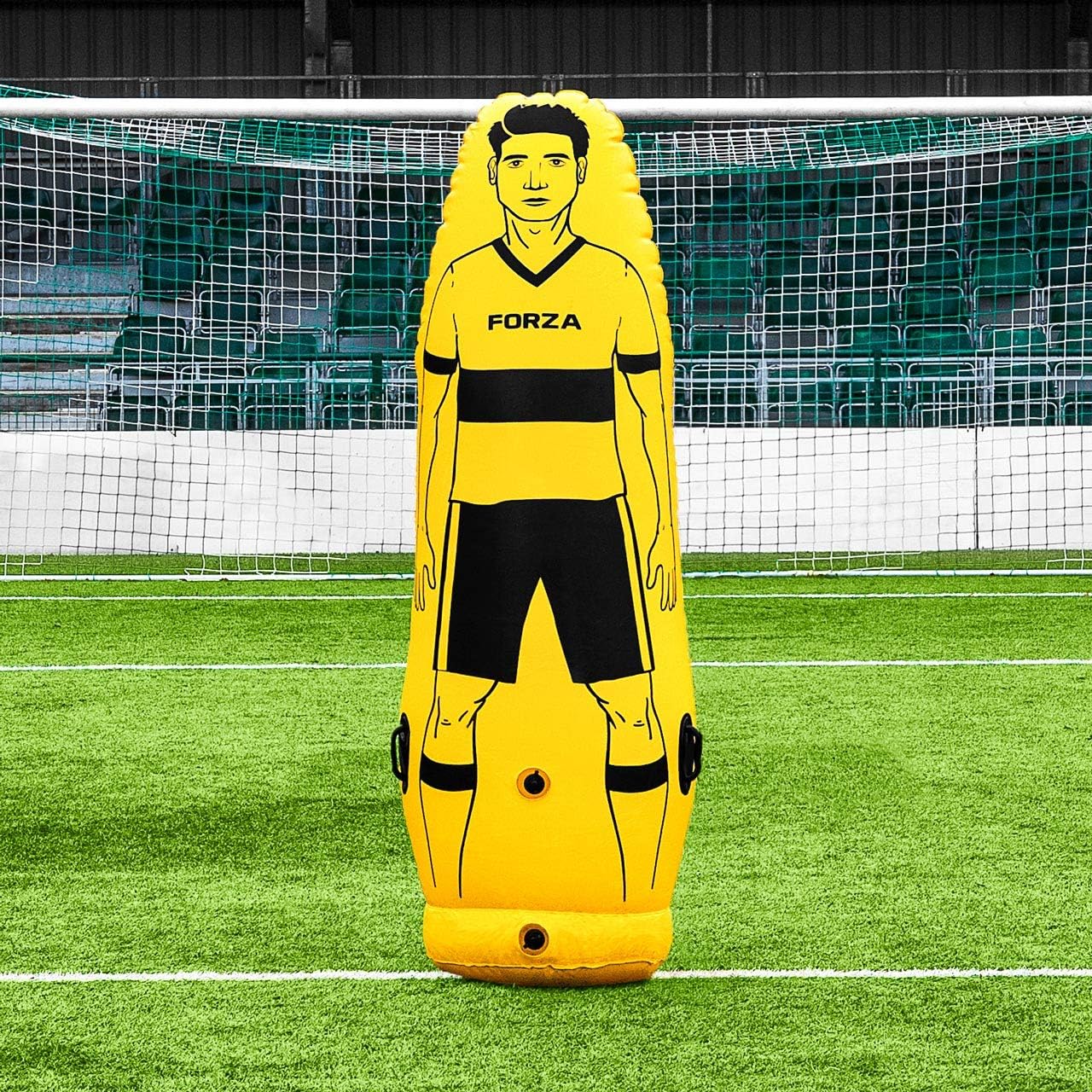 FORZA Pro Soccer Air Mannequin (Junior & Senior) | Inflatable Soccer Free Kick Training Dummies | Pack of 1, 3 or 5 Soccer Dummy Wall | Optional Carry Bag : Sports & Outdoors