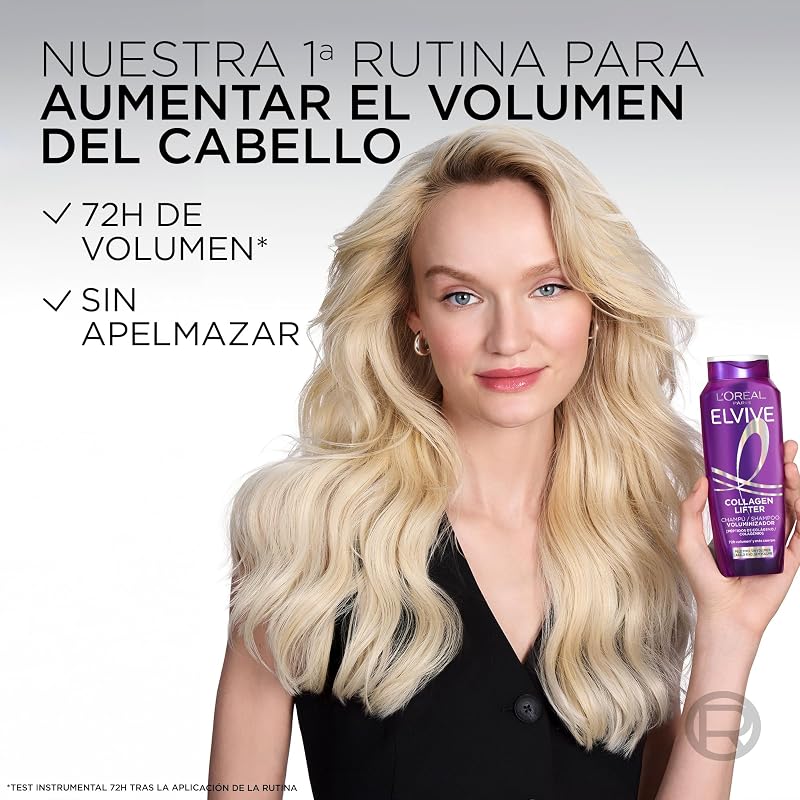 Champô L'Oréal Paris Elvive Collagen Lifter 72H Volume, 700ml