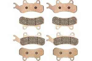 JAVIK Front & Rear Brake Pads Sintered for Can Am Maverick X3 Sport/Trail 800/1000 2017-2021 Defender 6x6/Max/Pro