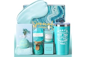 KEYLORTING Happy Birthday Gifts for Women - Bath Relaxing Spa Gifts Basket Set for Her, Mom, Best Friend, Sister, Wife, Female Friend, Colleague, Spouse, Girlfriend, Daughter, Coworker, Teacher - A Unique Gift