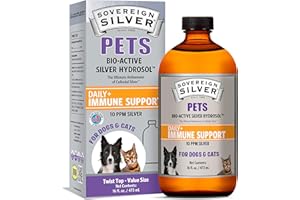 Sovereign Silver Bio-Active Silver Hydrosol Immune Support for Pets - 16 oz