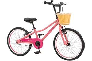 Retrospec Koda Plus Kids Bike for Boys & Girls Ages 6-8 Years - 20" Children's Bicycle, Adjustable Seat & Handlebars