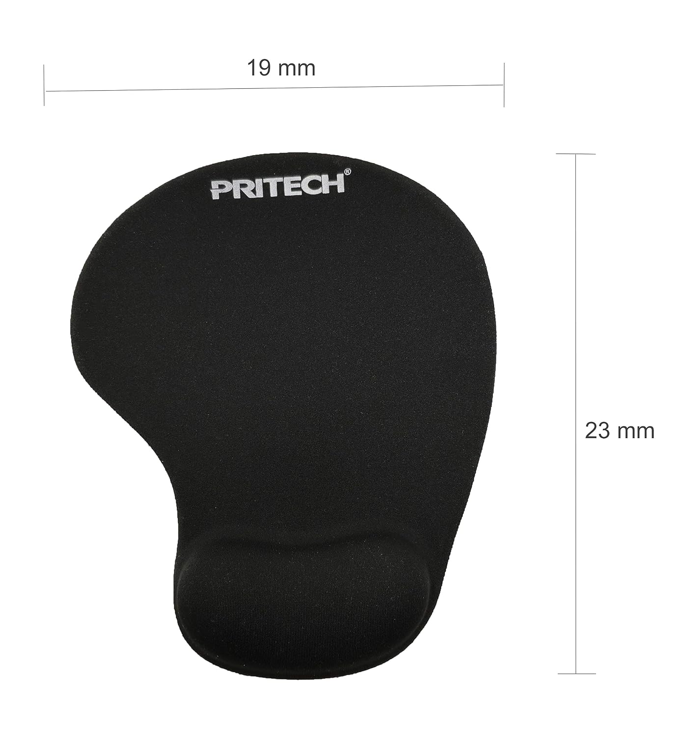 Alfombrilla De Ratón Ergonómica Con Reposamuñecas, Antideslizante, Varios Colores - Para PC, Oficina O Gaming