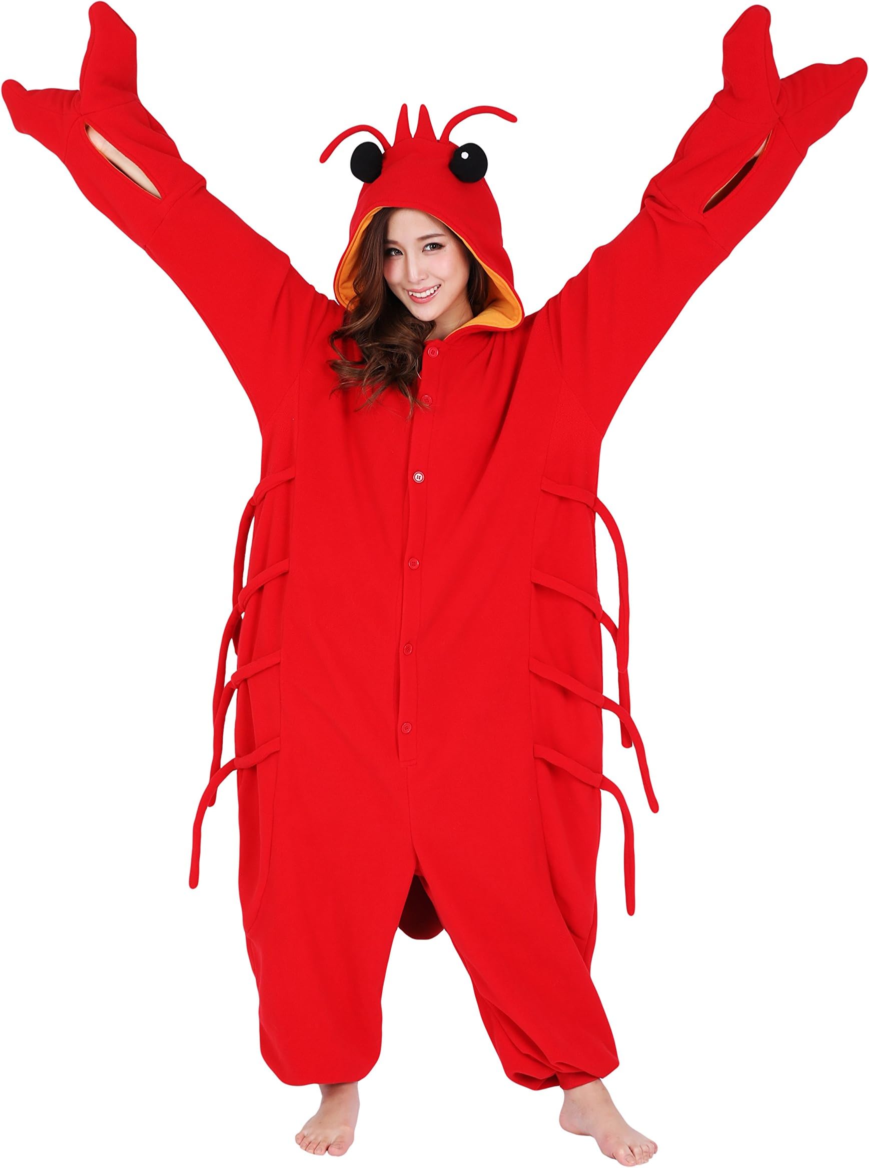 Halloween Lobster Kigurumi (Adults, Lobster)