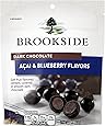 Brookside Dark Chocolate Candy, Acai and Blueberry Flavors, 7 Ounce (Pack of 4)