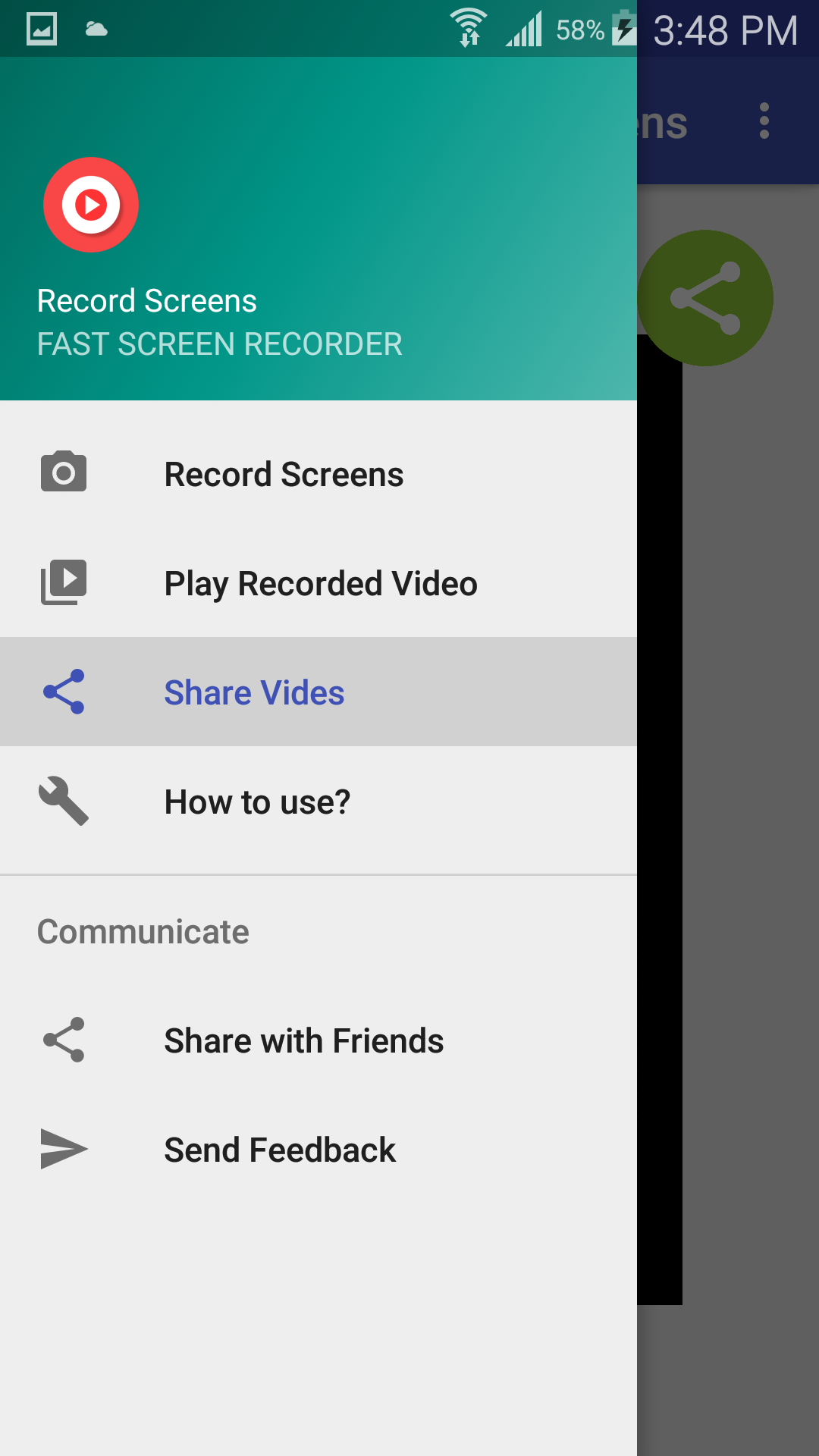 Fast Recorder for Screens