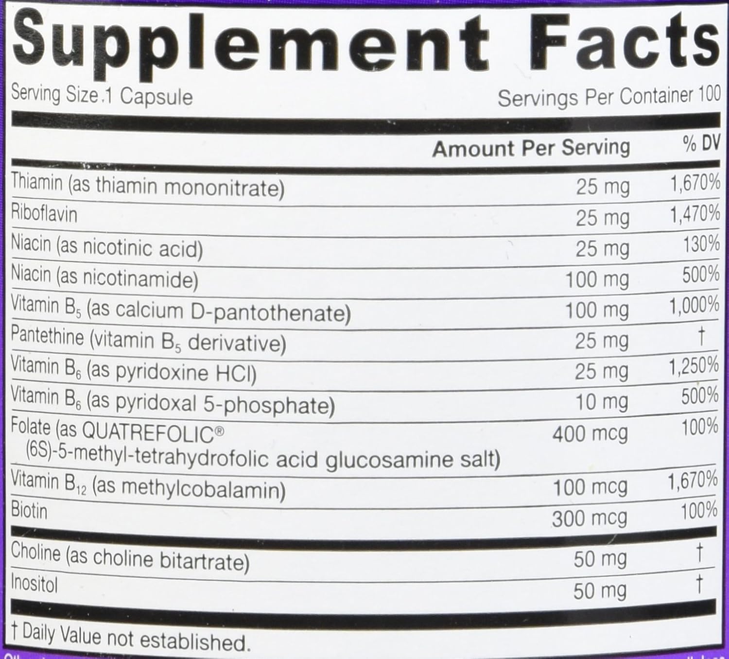 Amazon Com Jarrow Formulas B Right B Complex 100 Vegicapsules Health Personal Care