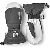 Hestra Army Leather Heli Ski Mitt, Snow Mitten Glove for Skiing & Snowboarding for Men & Women