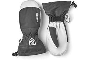 Hestra Army Leather Heli Ski Mitt, Snow Mitten Glove for Skiing & Snowboarding for Men & Women